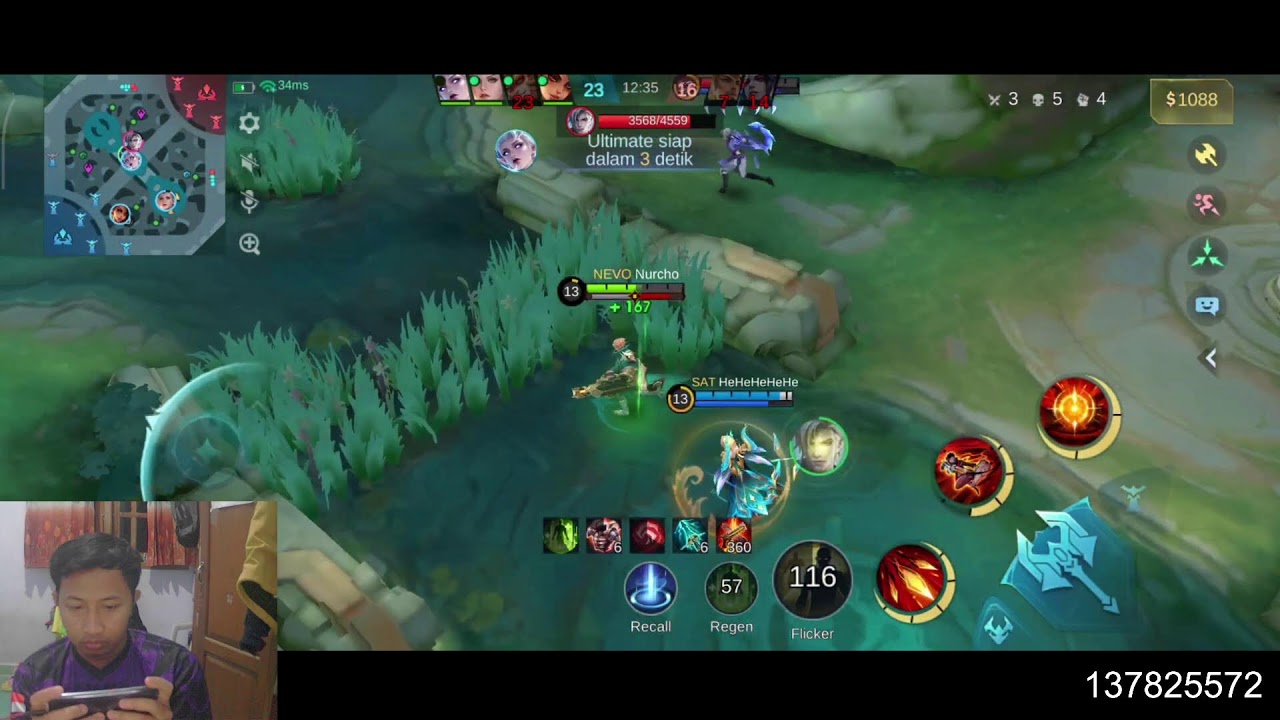 Hujan push rank