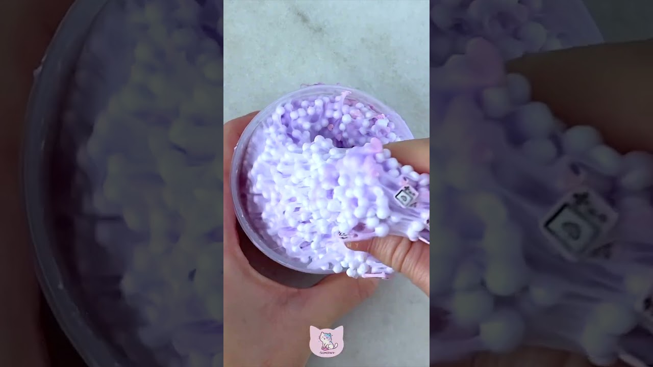Crunchy Slime ASMR 💖 D.va Crunch from Slime Obsidian