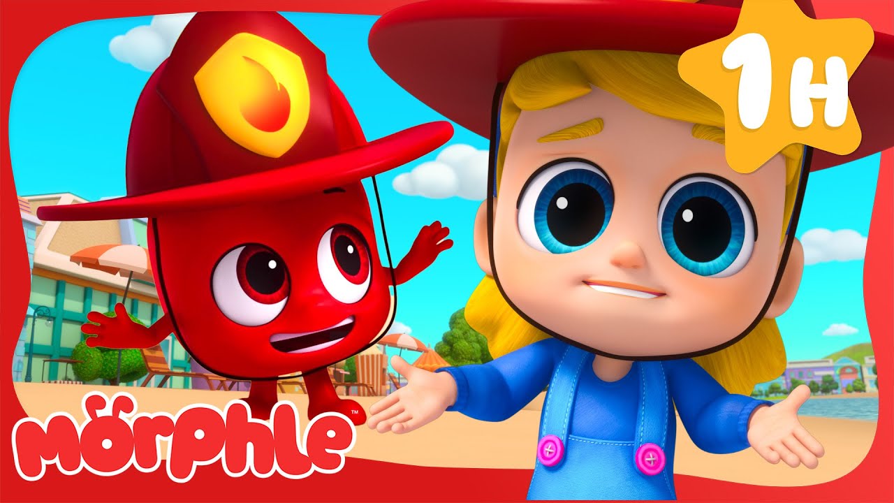 Firefighter Morphle 🧑‍🚒 | Let's Save the Day! | Fun Cartoon Adventures | @Morphle
