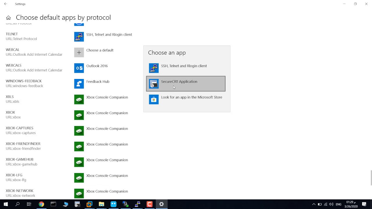 Configure eve ng to use securecrt / Eve-ng securecrt not working / eve-ng integrate with securcrt