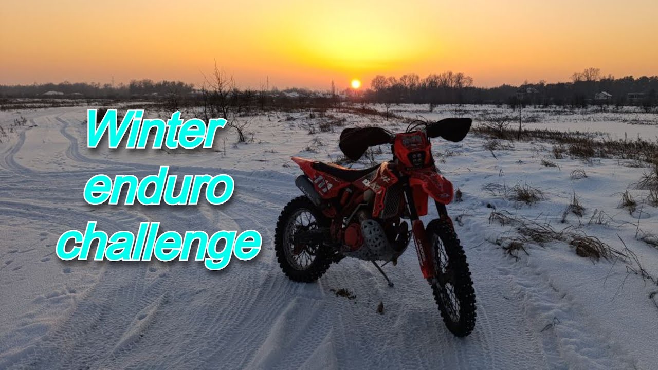 Зимові змагання в м.Житомир. "O'Kurwaaa" Winter Enduro Challenge 2026. Beta rr300.