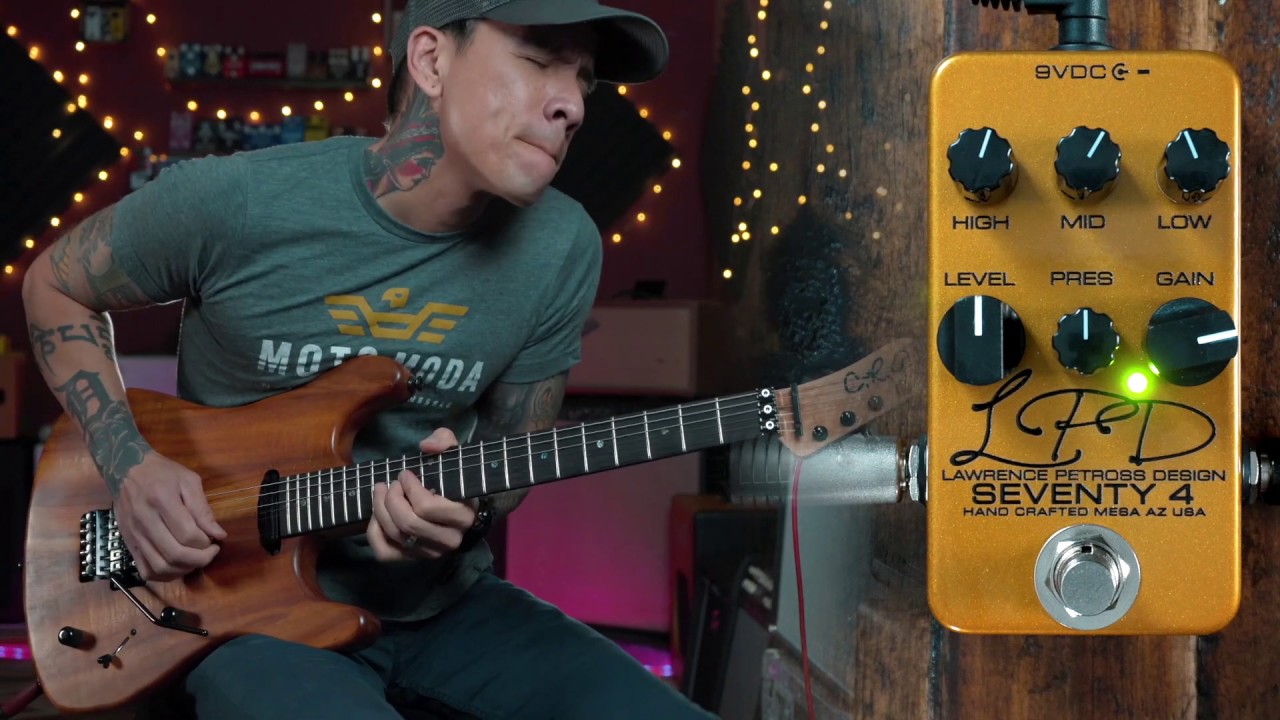 Lawrence Petross Designs (LPD) Seventy 4 od/distortion pedal - demo by RJ Ronquillo