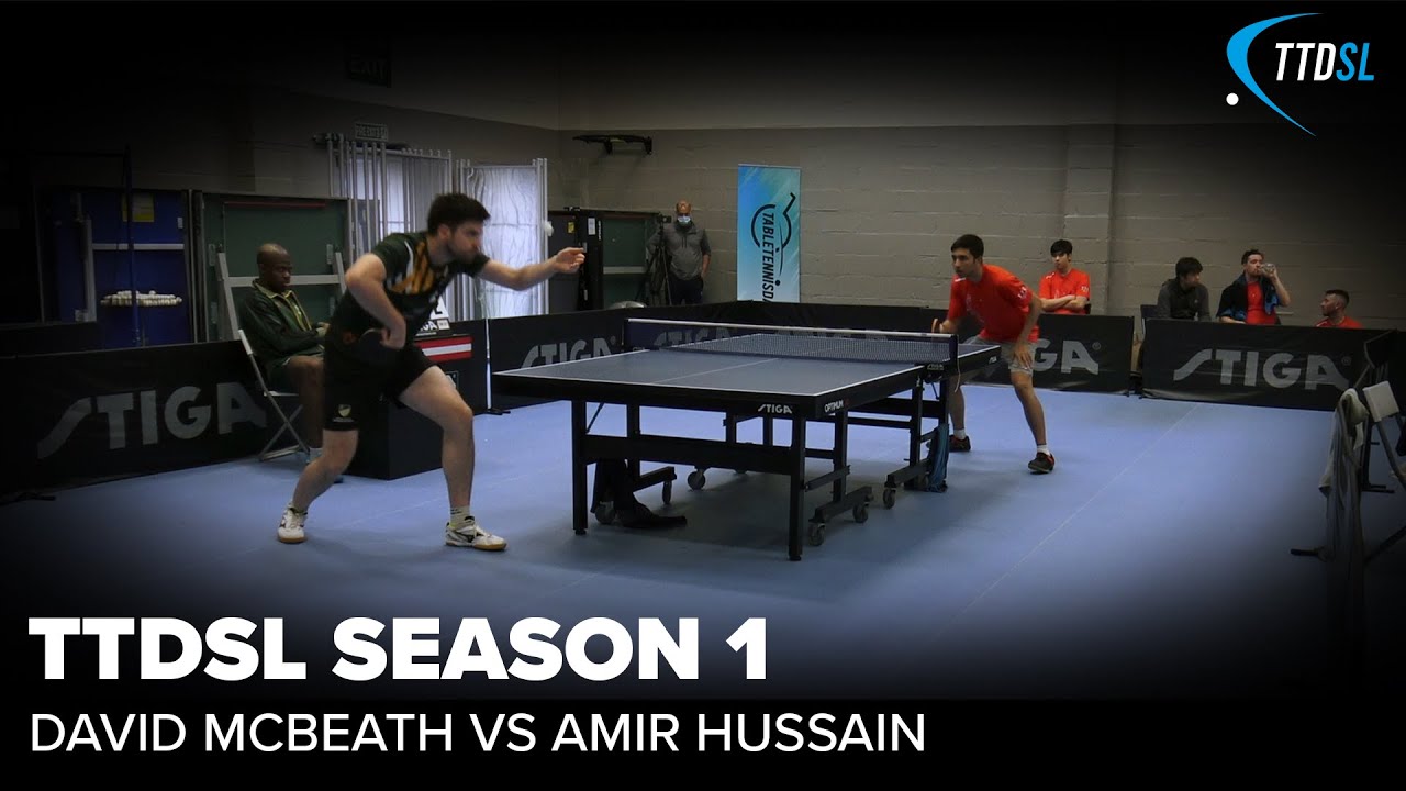 David McBeath vs Amir Hussain | TTDSL Season 1 | Round 7