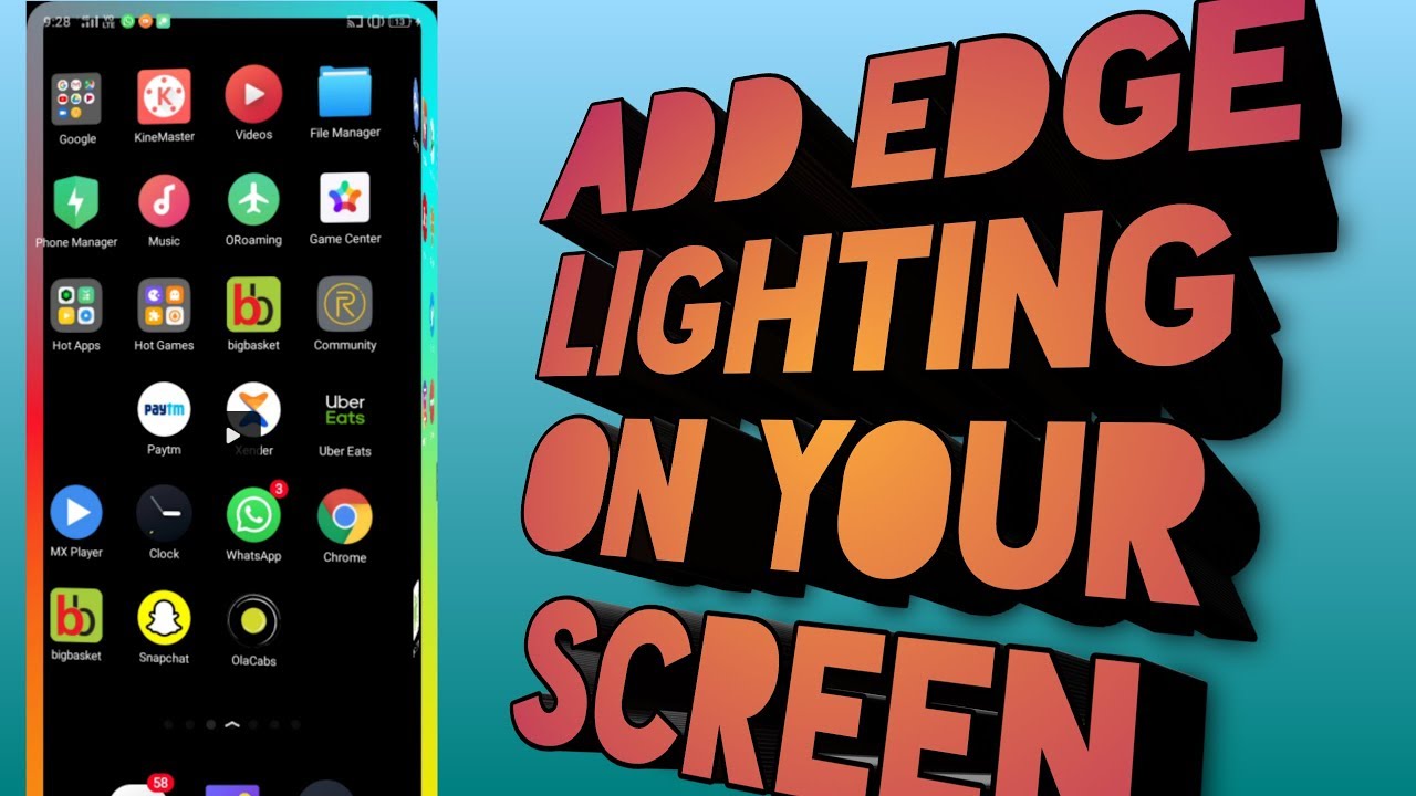 Add Edge Lighting on Your Screen In 1 Minutes by Apk Info🔥🔥🔥🔥