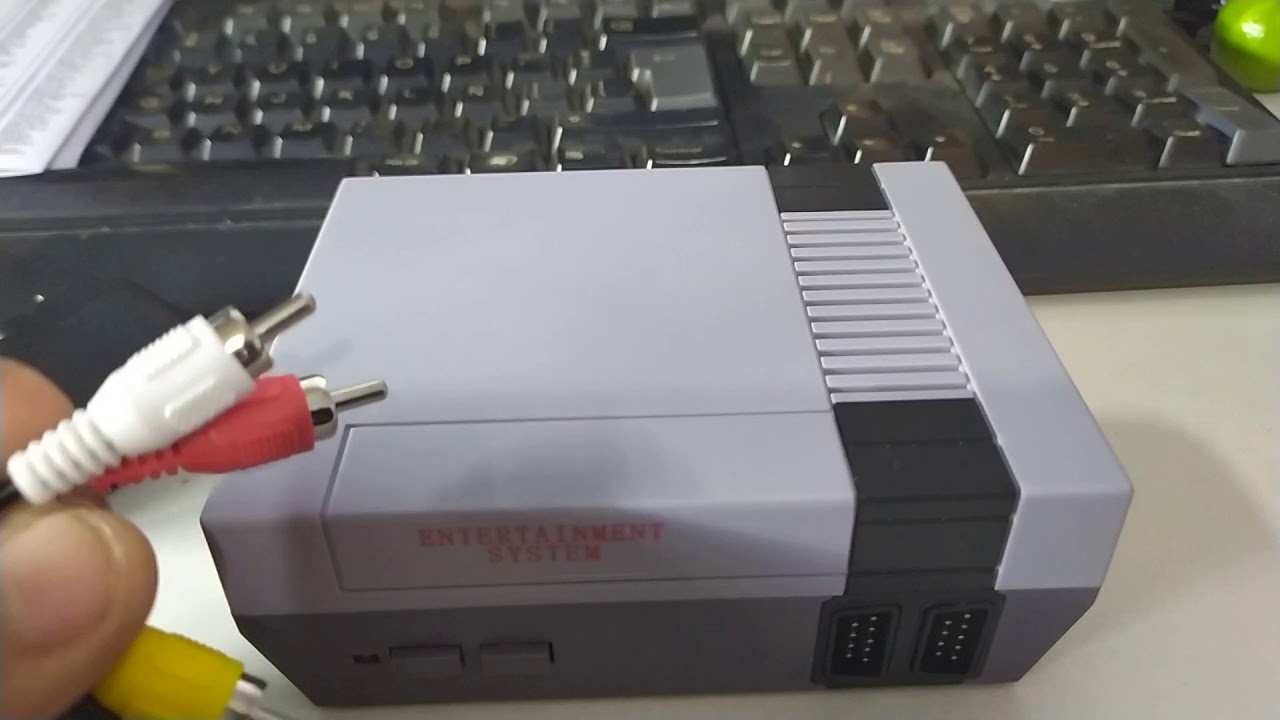 Unboxing y review mini nes china (620 juegos)