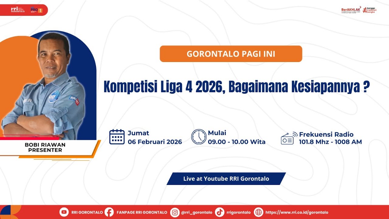 GORONTALO PAGI INI “KOMPETISI LIGA 4 2026, BAGAIMANA KESIAPANNYA?