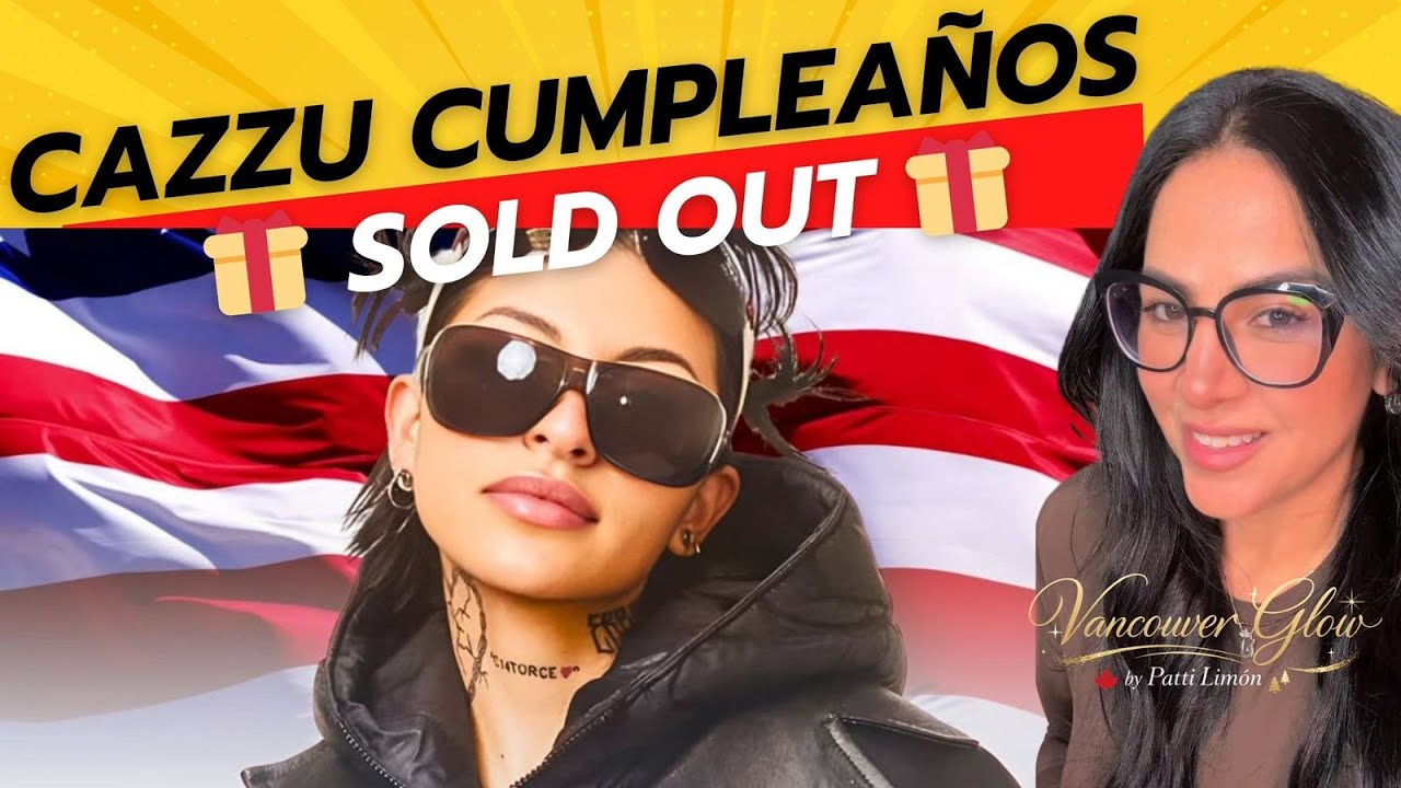 CAZZU LA REINA DEL SOLD OUT ... ANGELA AGUILAR NO ESTA SOPORTANDO