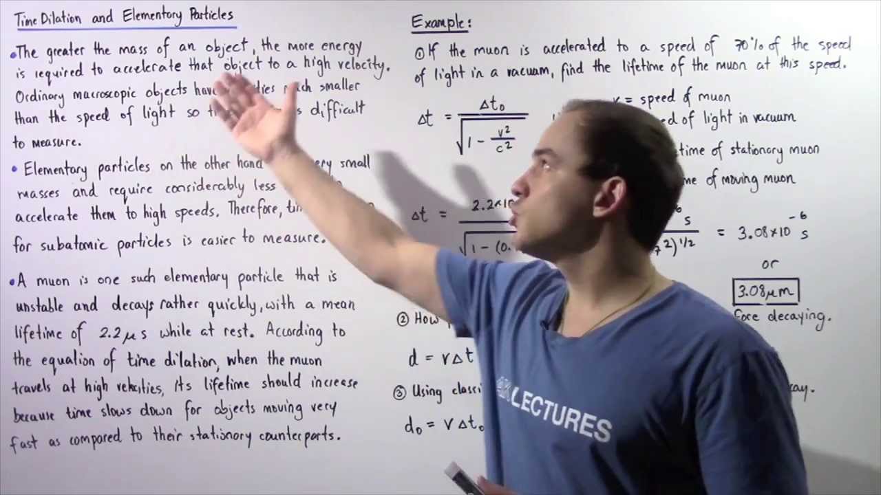 Muon Experiment and Time Dilation