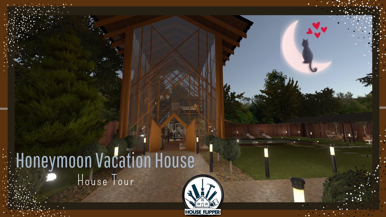 HOUSE FLIPPER|Honeymoon Vacation House 💍🍯🌙| House Tour