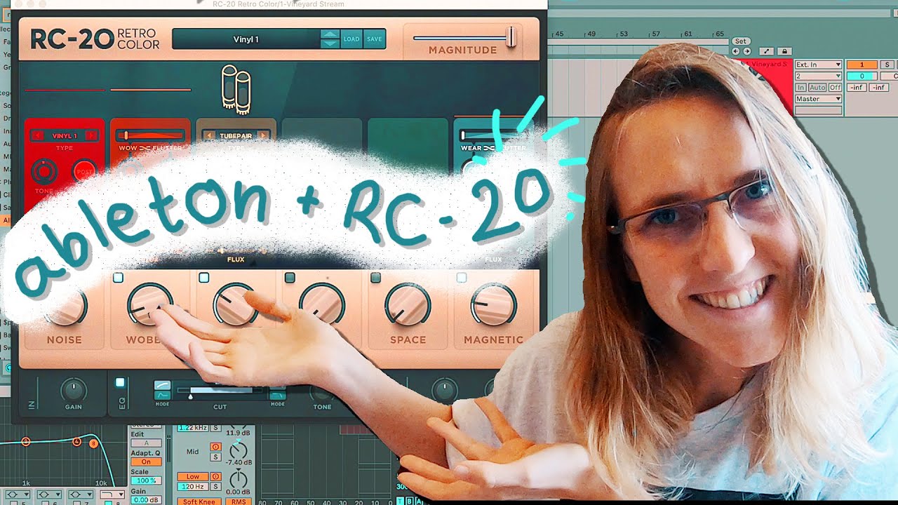 LO-FI SOUND DESIGN - Good Ideas for using RC-20 With Ableton Plug-ins