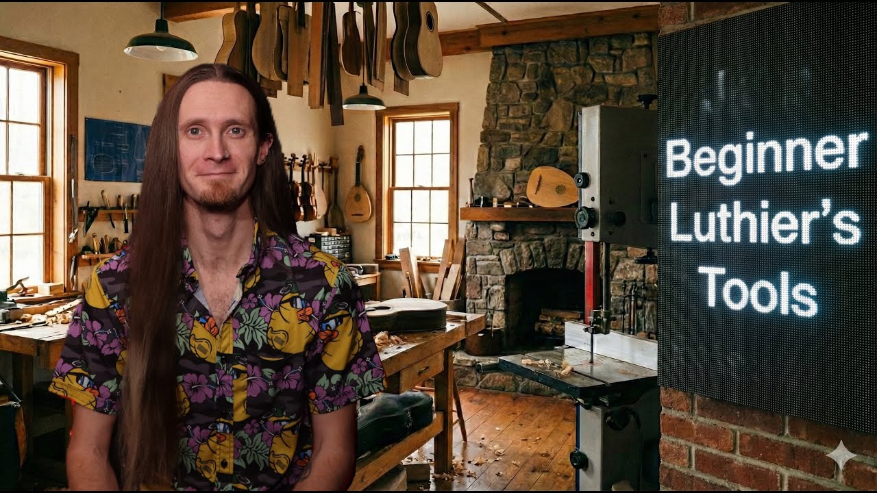 A Professional's Guide To Beginner Luthier's Tools!
