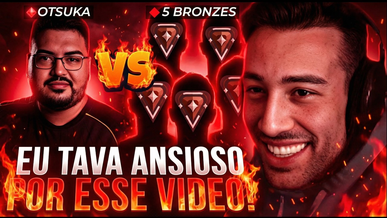 TCK REAGINDO AO OTUSUKA VS 5 BRONZES!