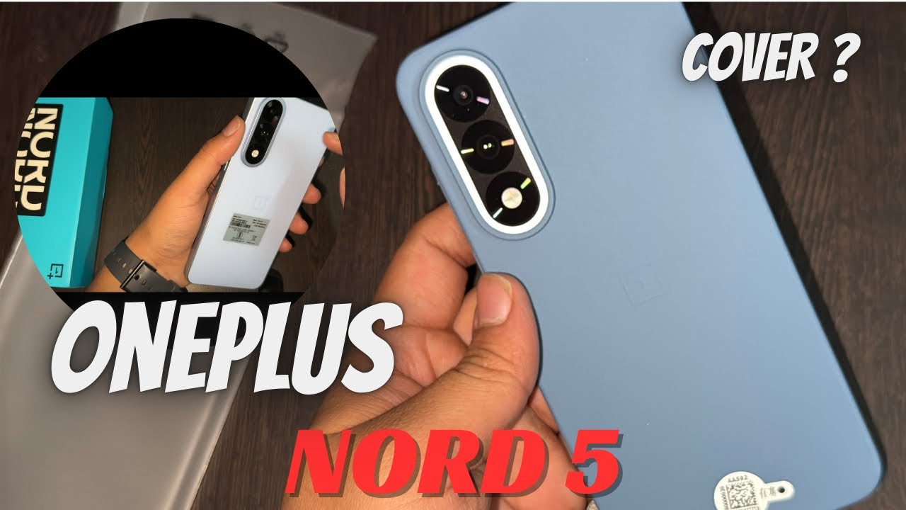 Oneplus Nord 5 || Unboxing and First impression || Camera Test 