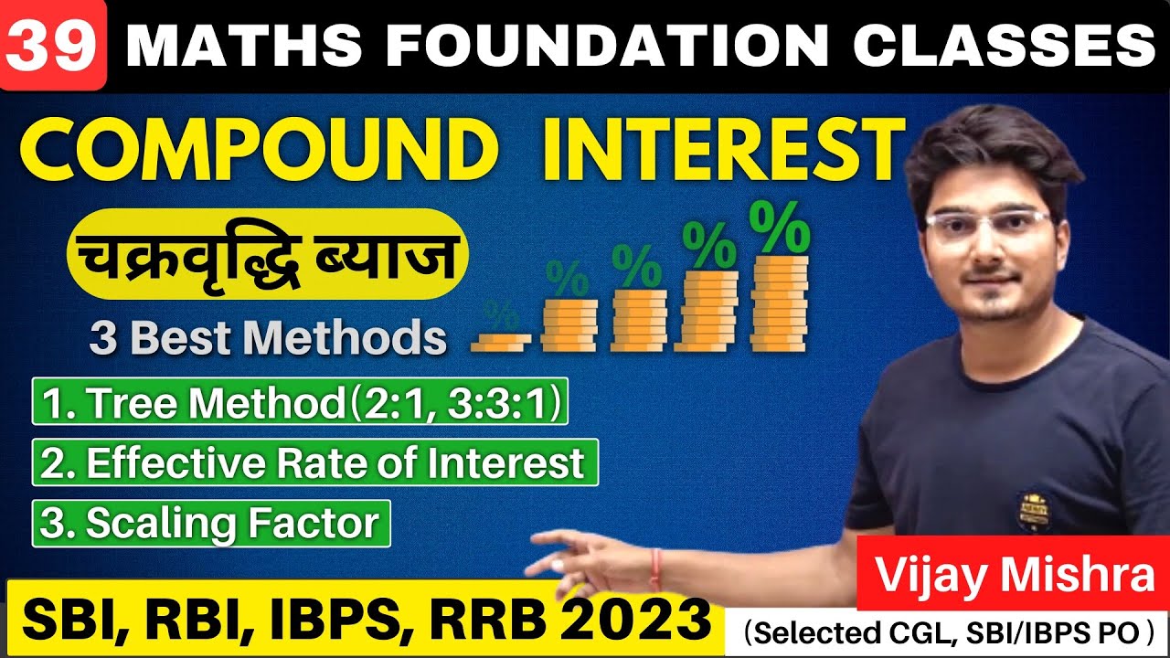 COMPOUND INTEREST Class 02 | ALL EXAMS 2025 by Vijay Mishra