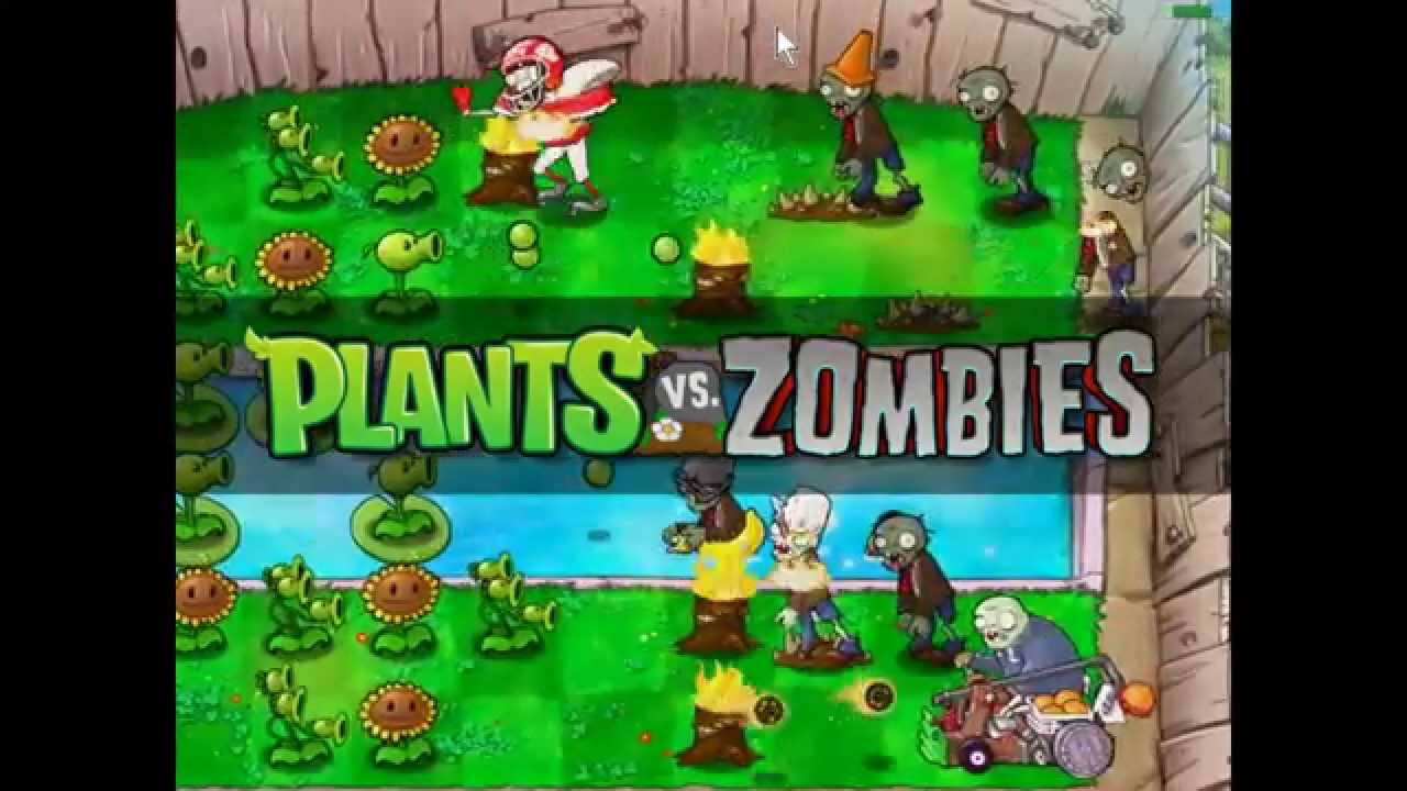 Plants Vs. Zombies: Part 1 (Levels 1-1 to 1-5)