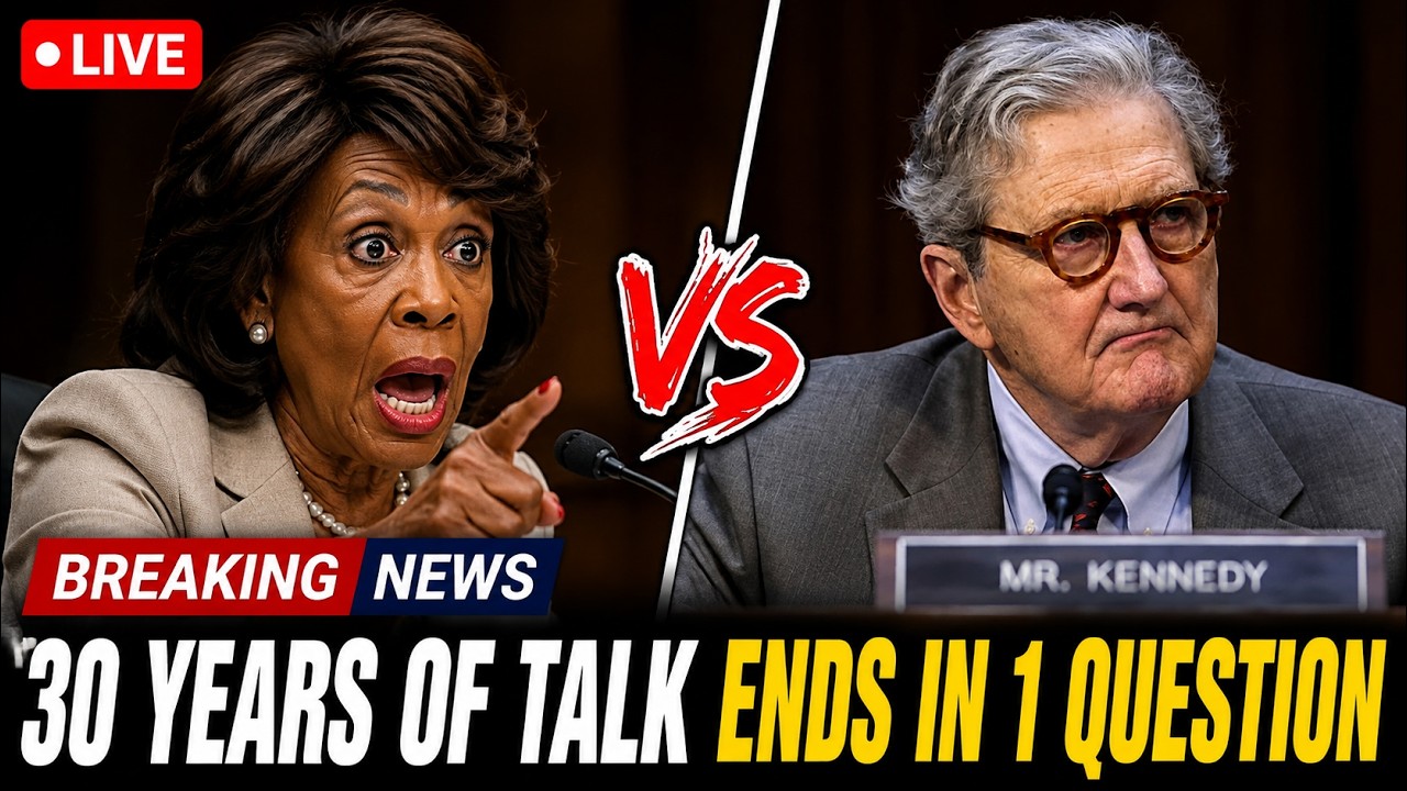 30 YEARS Of Talk Ends With ONE Question &mdash; Kennedy Puts Maxine Waters On The Spot