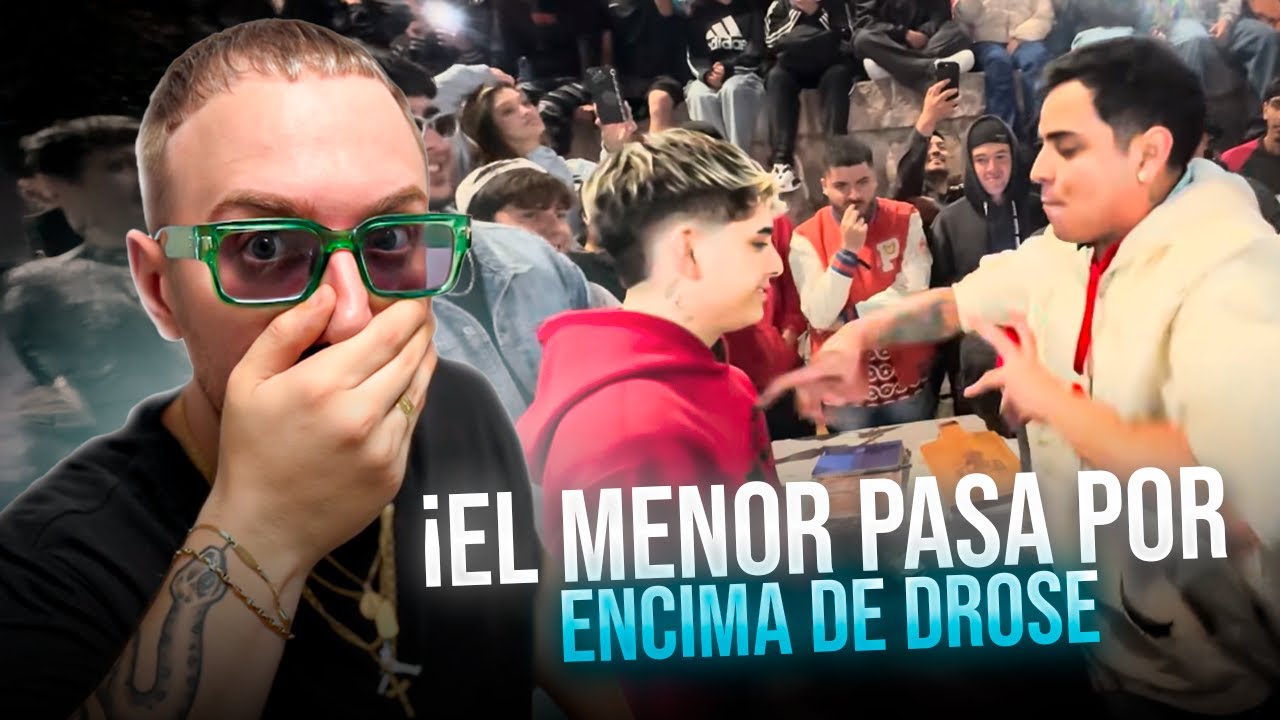 ¡EL MENOR PRIME PASA POR ENCIMA DE DROSE Y MÁS EN LA MISMA BATALLA! DROSE VS EL MENOR FLAMA BATTLE