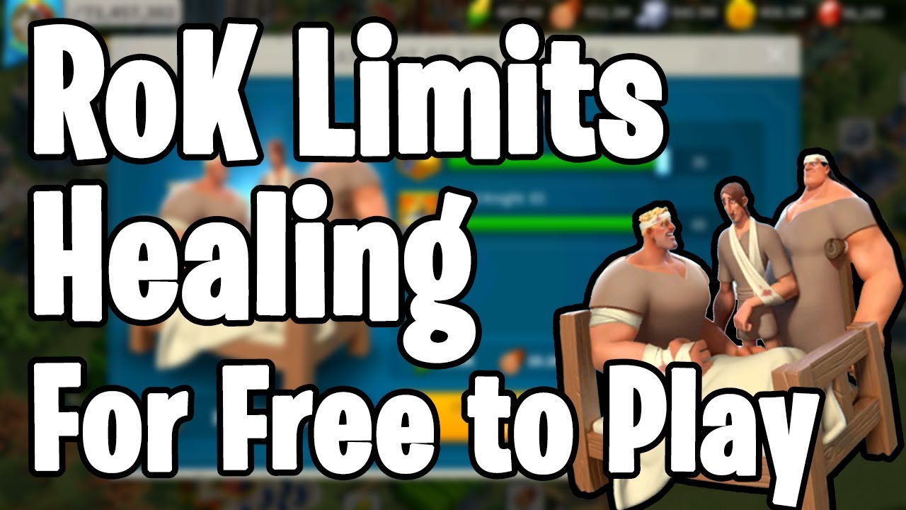 No Speed Healing for Free to Play? | Rise of Kingdoms
