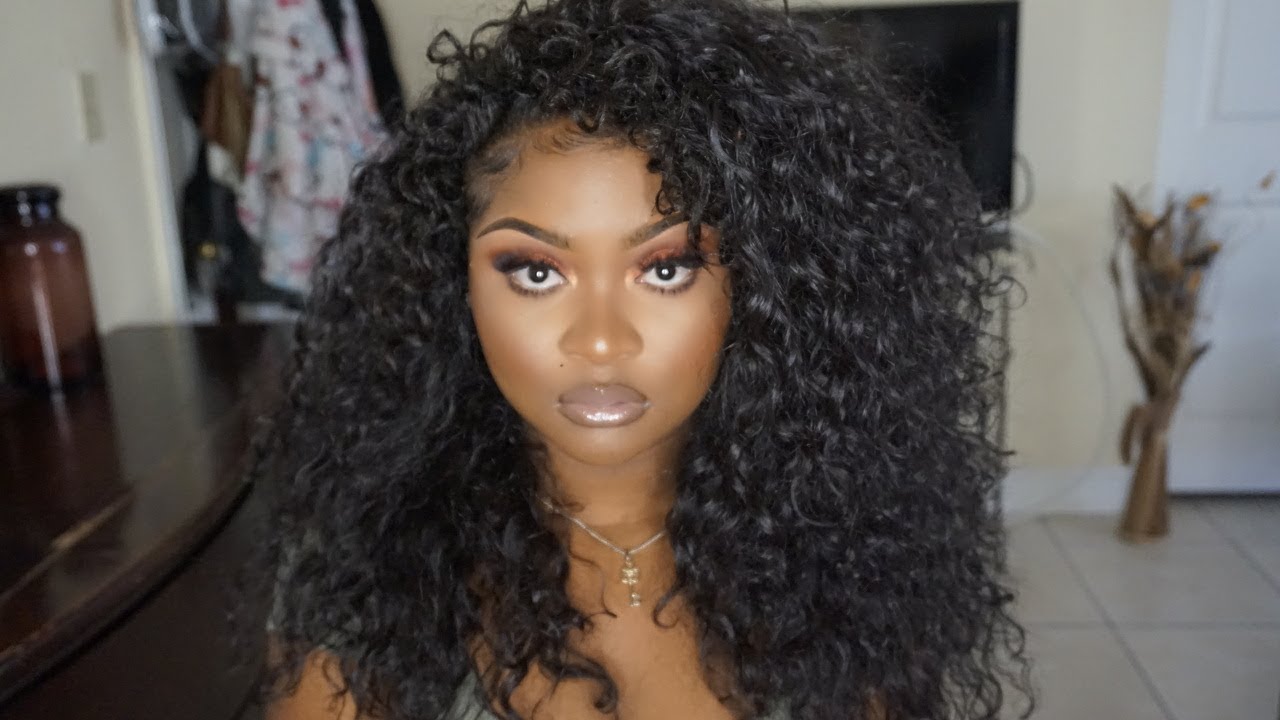 Big Curly Hair UNDER $20!!! Outre Penny Halfwig!