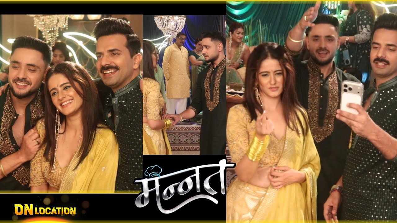 Mannat On Location | Mannat Vikrant Or Dhairya Aaye Ek Saath Ek Pic Me Najar