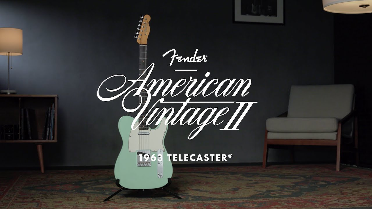 Знакомство с American Vintage II Telecaster 1963 года | American Vintage II | Fender
