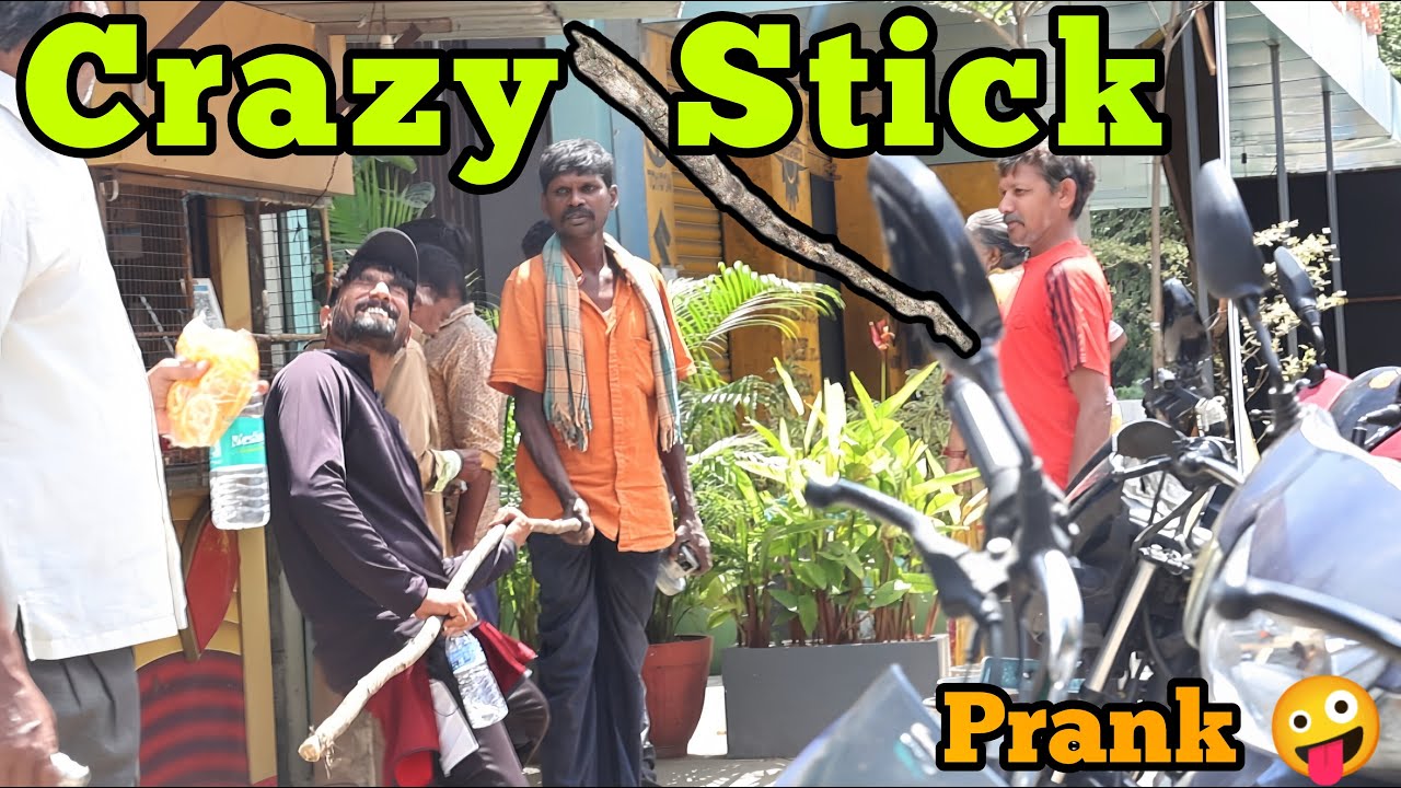 ಕ್ರೇಜಿ ಕೊಲ್ ತಮಾಷೆ 🤪🤣/ Crazy Stick Prank 🤪🤣😂/ Nanu Tharle | Kannada Prank