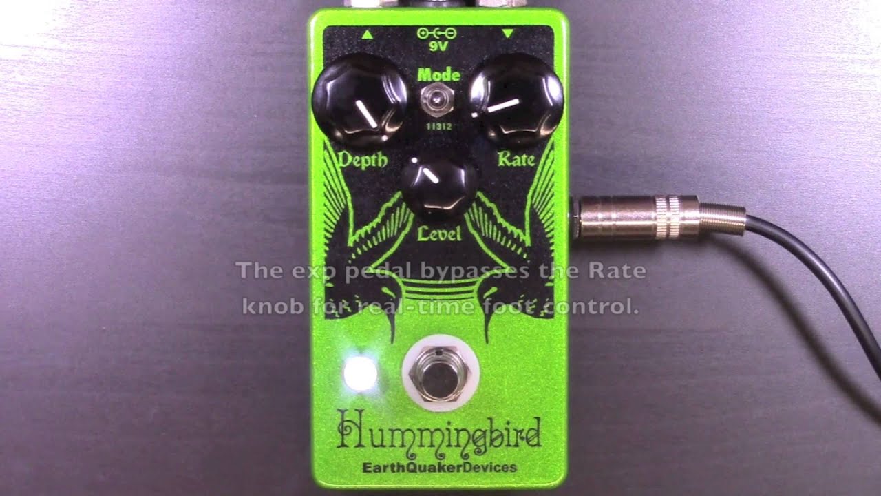 EarthQuaker Devices Hummingbird V3 Demo - BestGuitarEffects.com