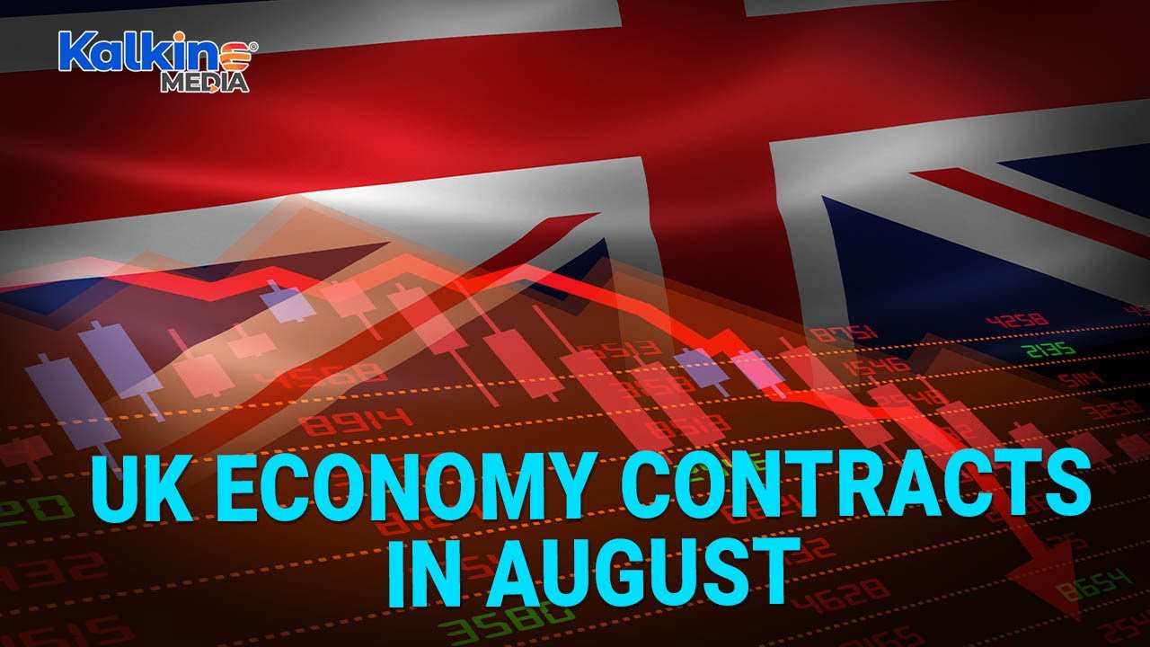 UK economy contracts in August as recession fears rise.