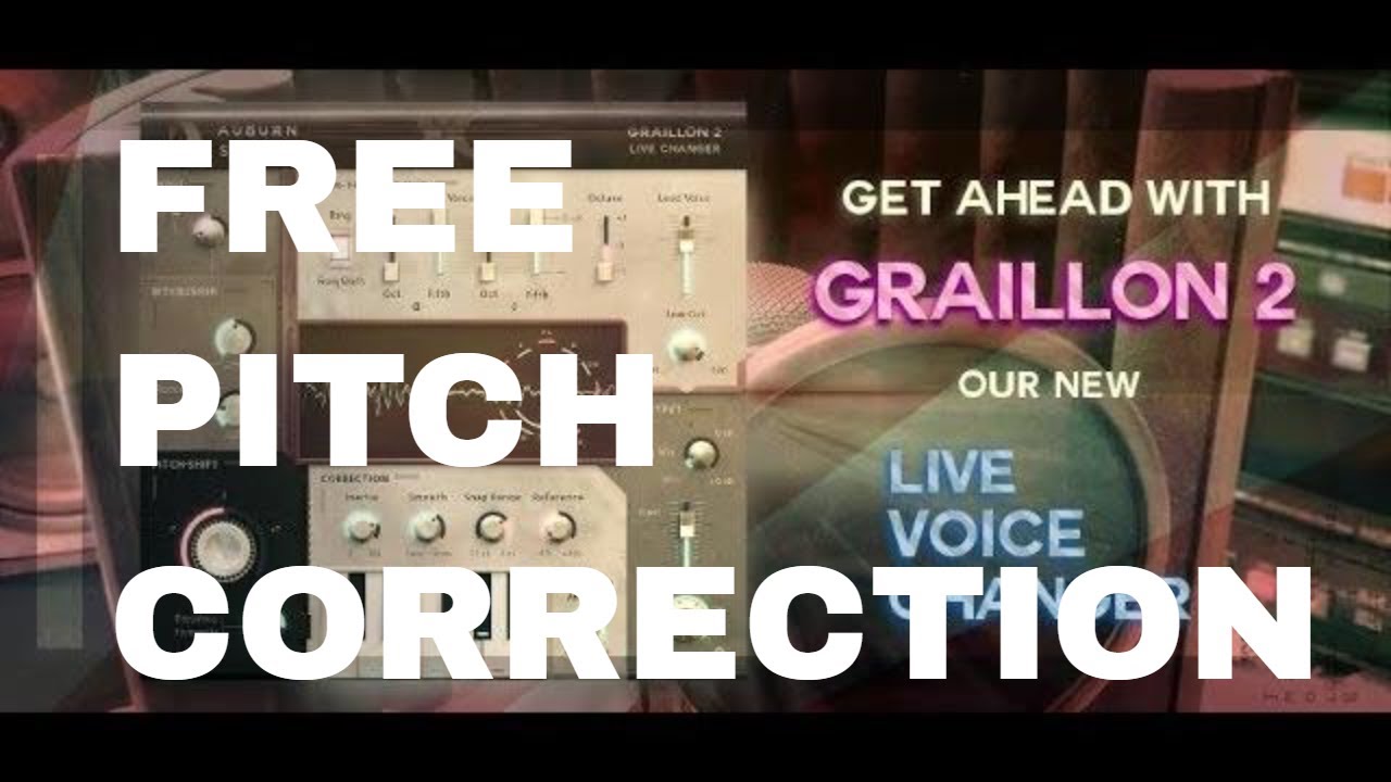 Graillon 2 Live Voice Changer, free pitch plugin