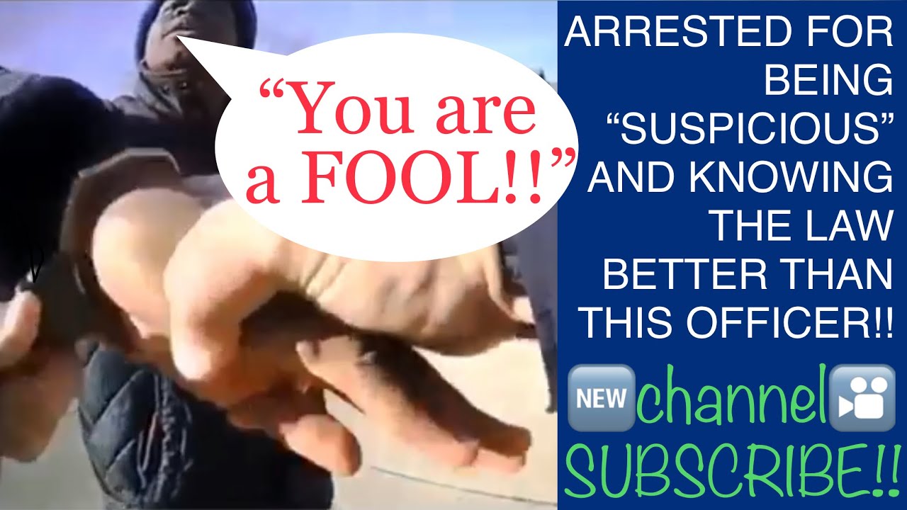 (SHAMEFUL) Black Man w/ Constitutional Law Degree ARRESTED for KNOWING HIS RIGHTS - FOUND NOT GUILTY