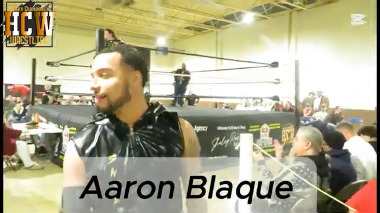 Throwback Thursday: Aaron Blaque vs Black Savage(c) HCW WrestleFest 1/11/25