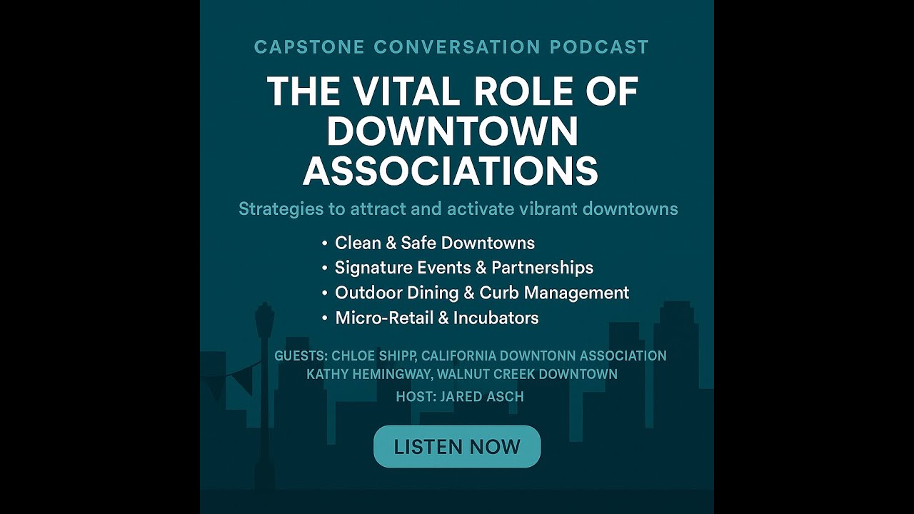 The Role of Downtown Organizations in Economic Growth