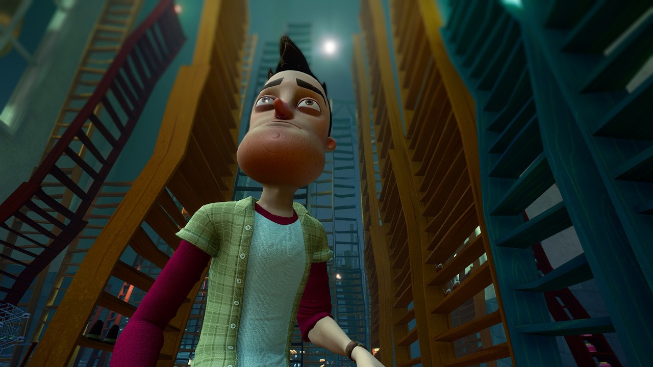 Hello Neighbor But in third person