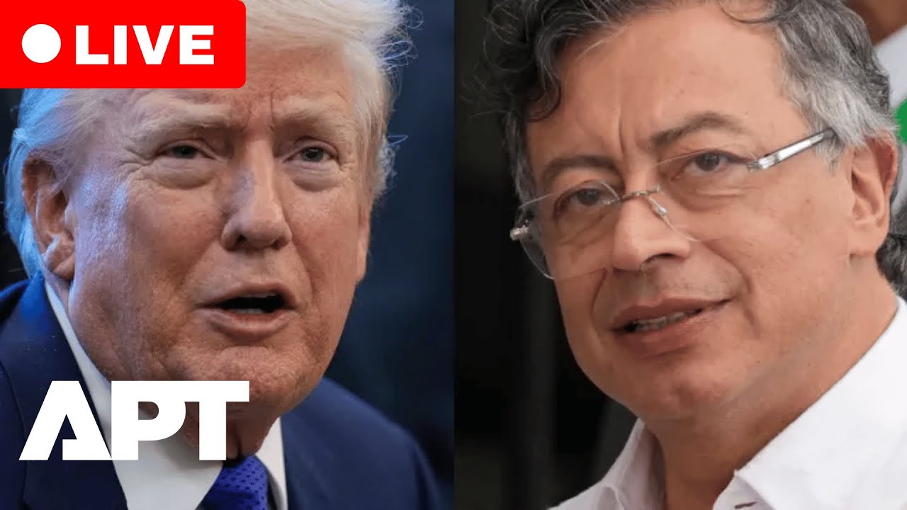 LIVE: Trump Meets Colombian President Gustavo Petro at the White House | APT