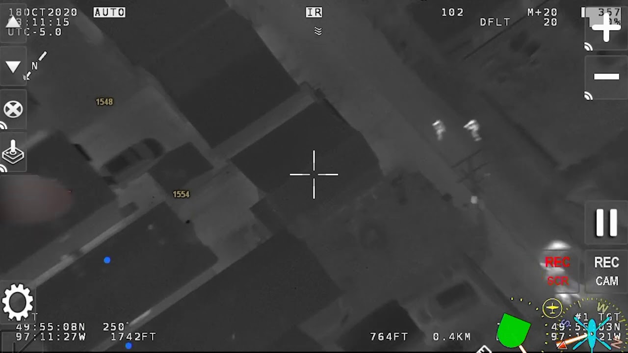 Winnipeg Police Air1 helicopter helps nab gun-totting suspects, Oct.18, 2020