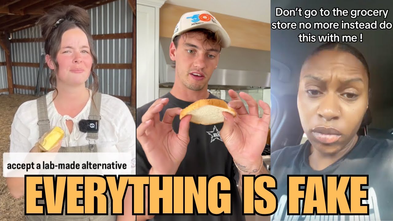 Американская еда &mdash; ПОДДЕЛЬНАЯ и пластиковая... Кризис качества продуктов питания в 2025 году!