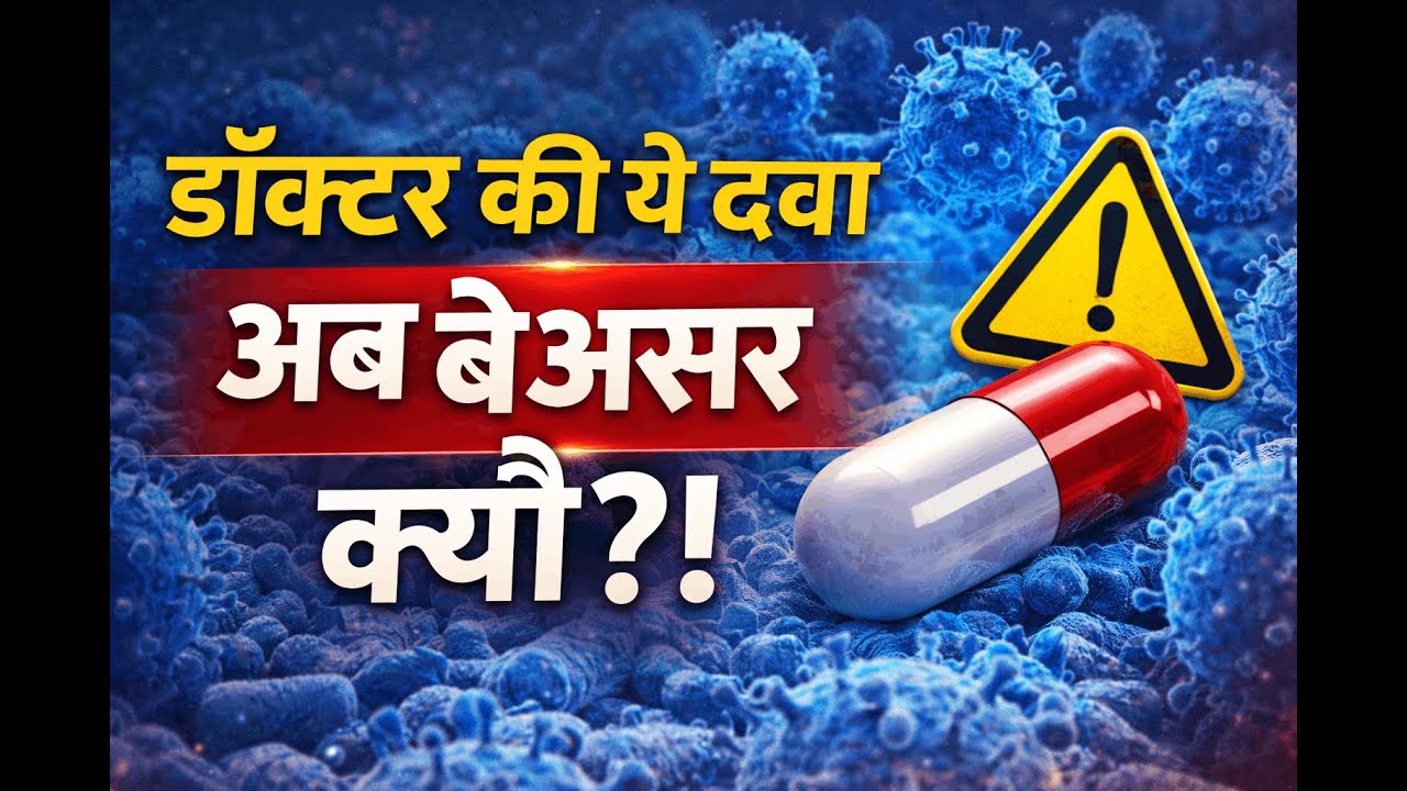 एक गलती और इलाज बेअसर! Antibiotic Resistance Explained