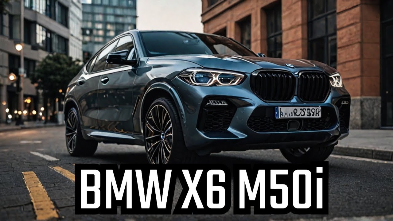 BMW X6 M50i 2020-2024 Interior Exterior Walkaround 4K