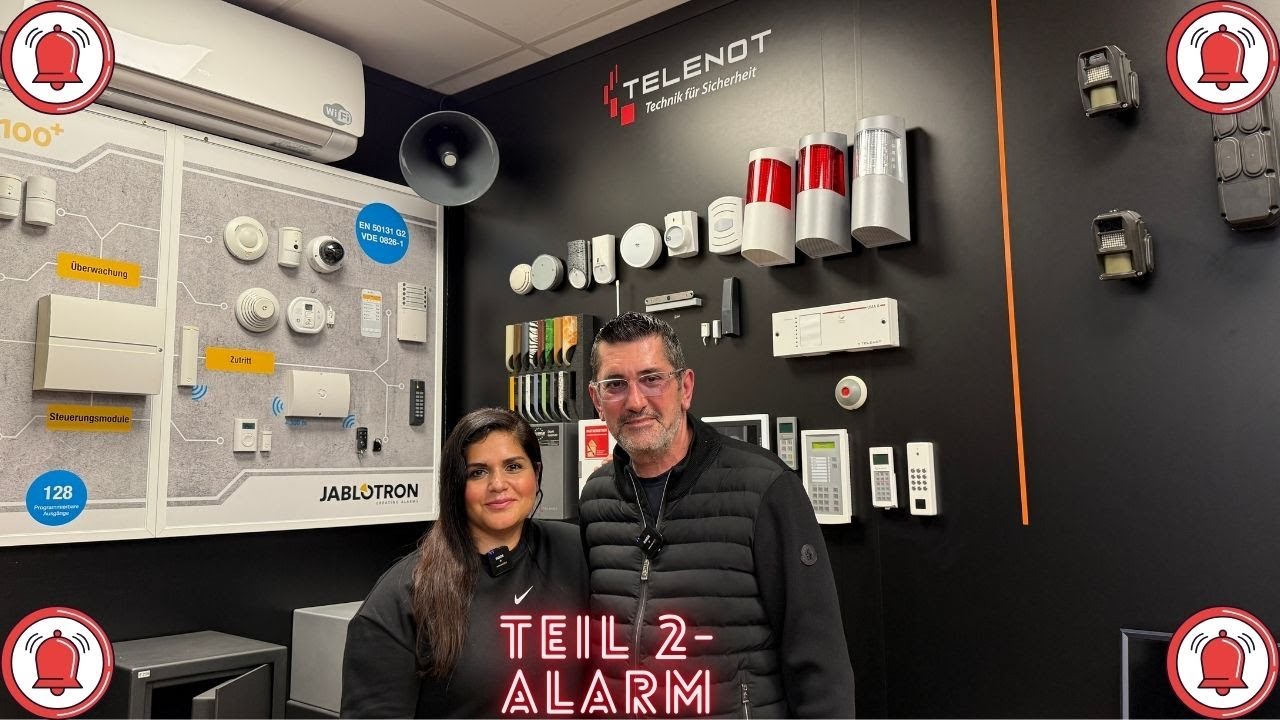 SOS🚨🚔🔔Einbruch Sicherheit am und im Haus/ Alarmanlagen German Protect Teil 2