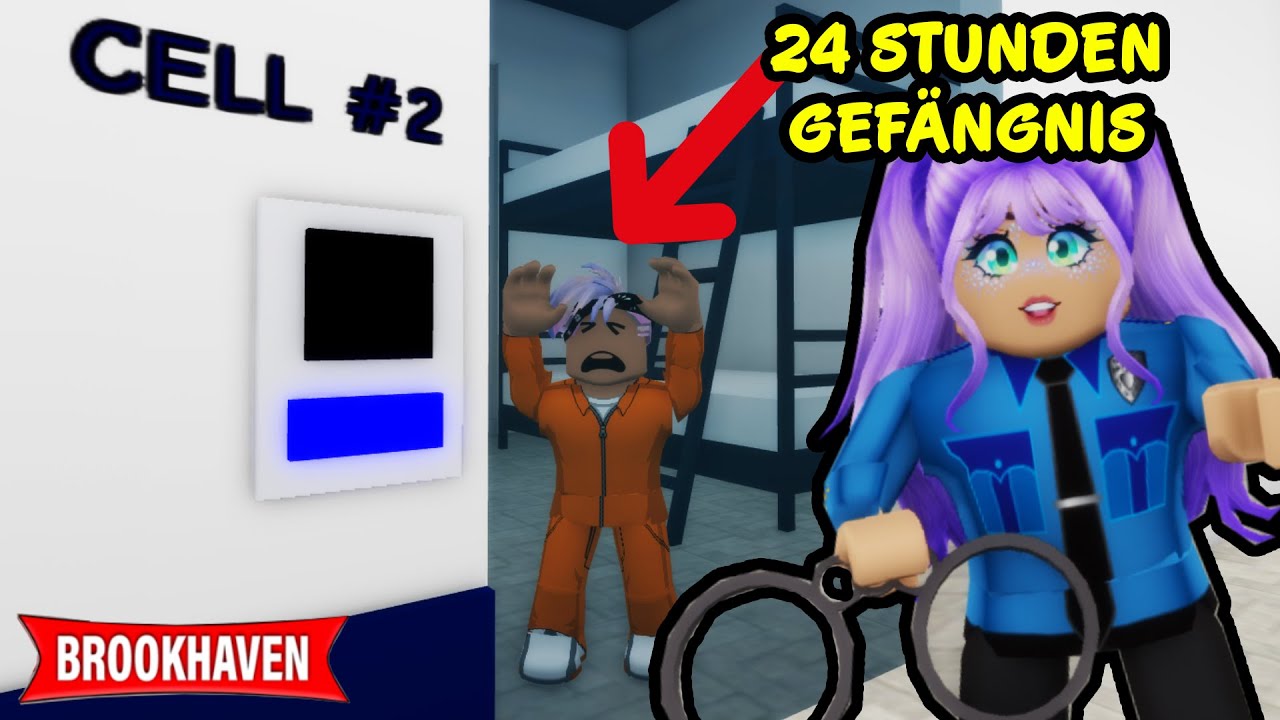 BABY KAAN MUSS 24 STUNDEN INS GEFÄNGNIS! Baby Dania im Einsatz [Roblox Brookhaven 🏡RP Story]