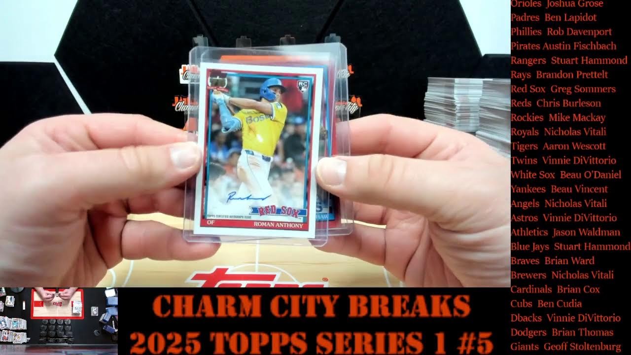2026 Topps Series 1 #5 - Full Case Jumbo - Pick Your Team
