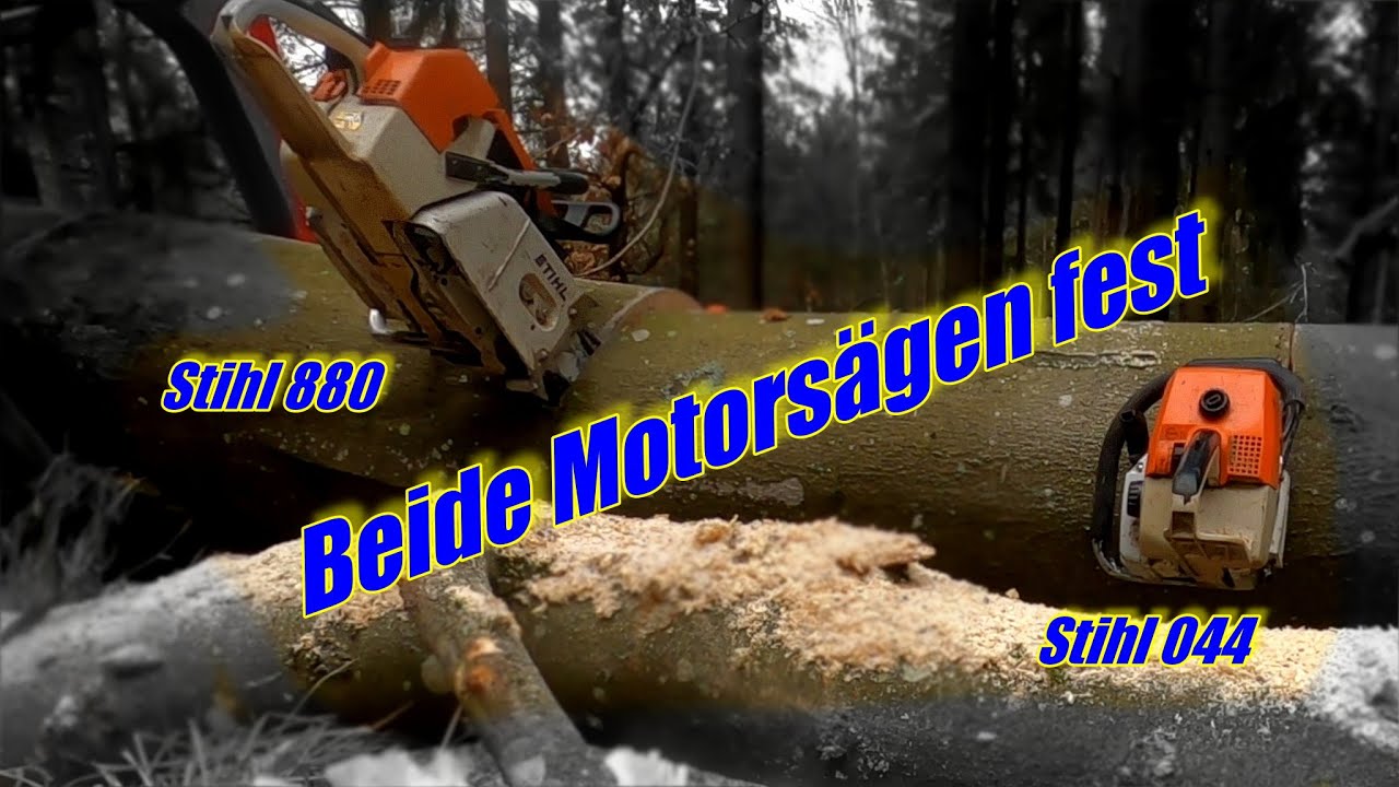 Katastrophe bei der letzten Brennholztour im Wald | Beide Sägen eingeklemmt | Kubota L1 382 in 4K