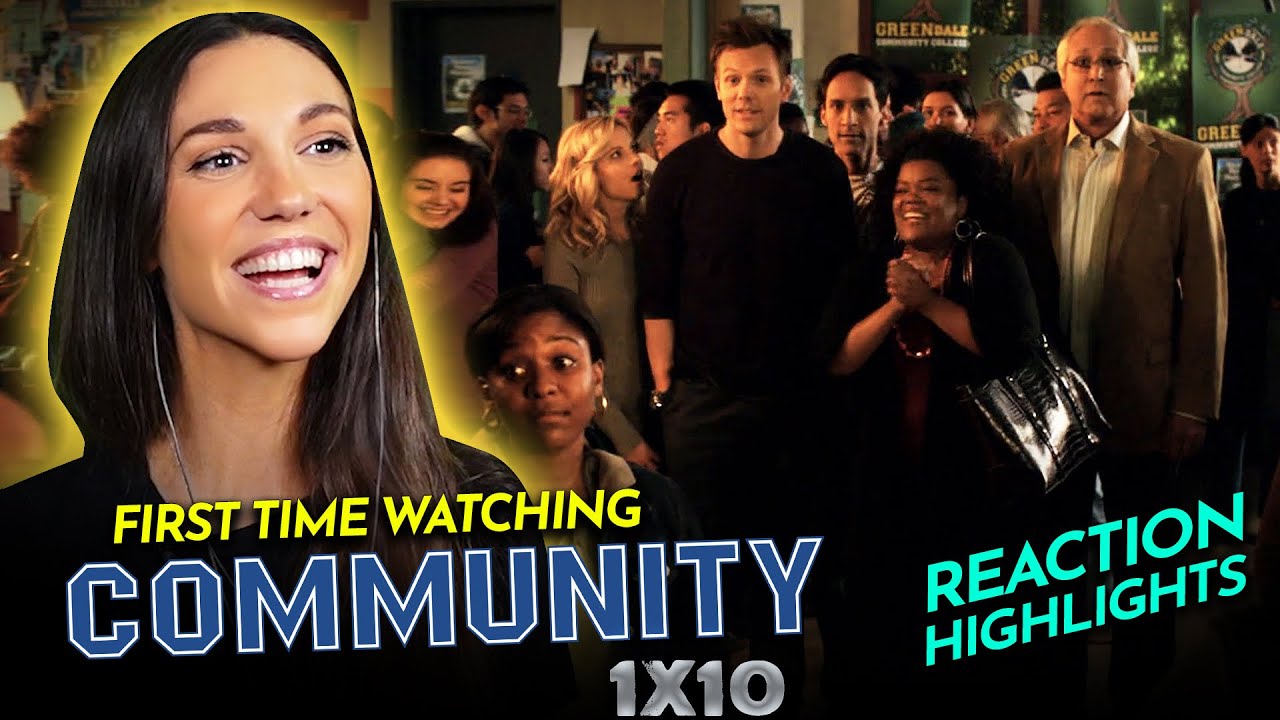 Coby officially enrolled in COMMUNITY 1x10 