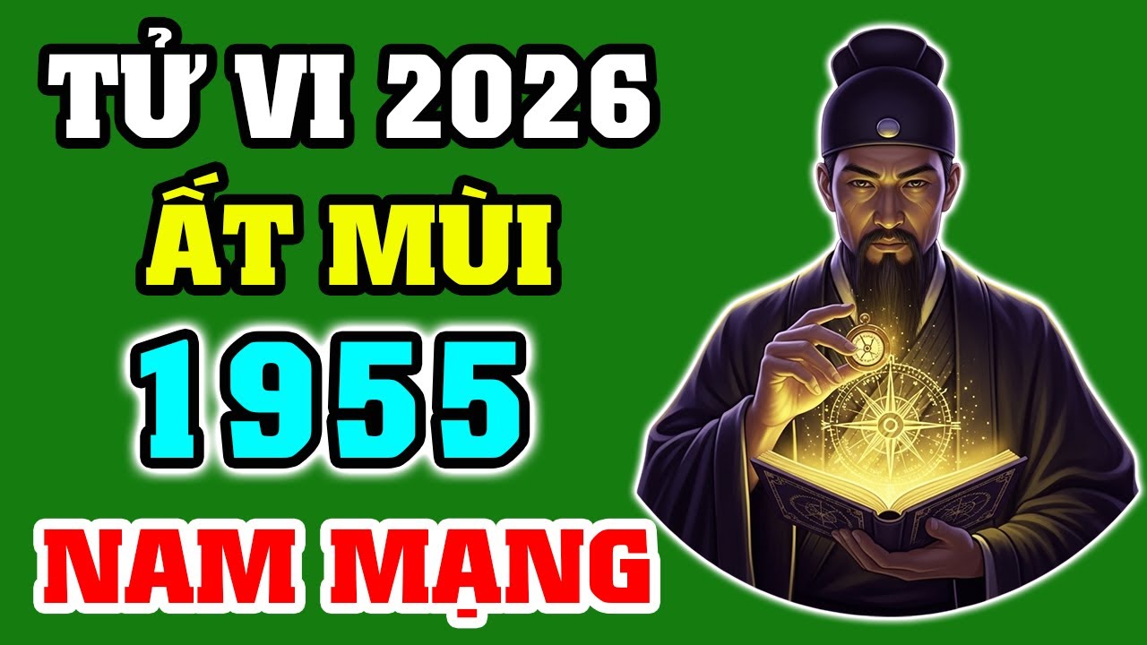 Tử Vi 2026 Tuổi Ất Mùi 1955 Nam Mạng | Vận Hạn, Cát Hung Và Tài Lộc Năm Mới