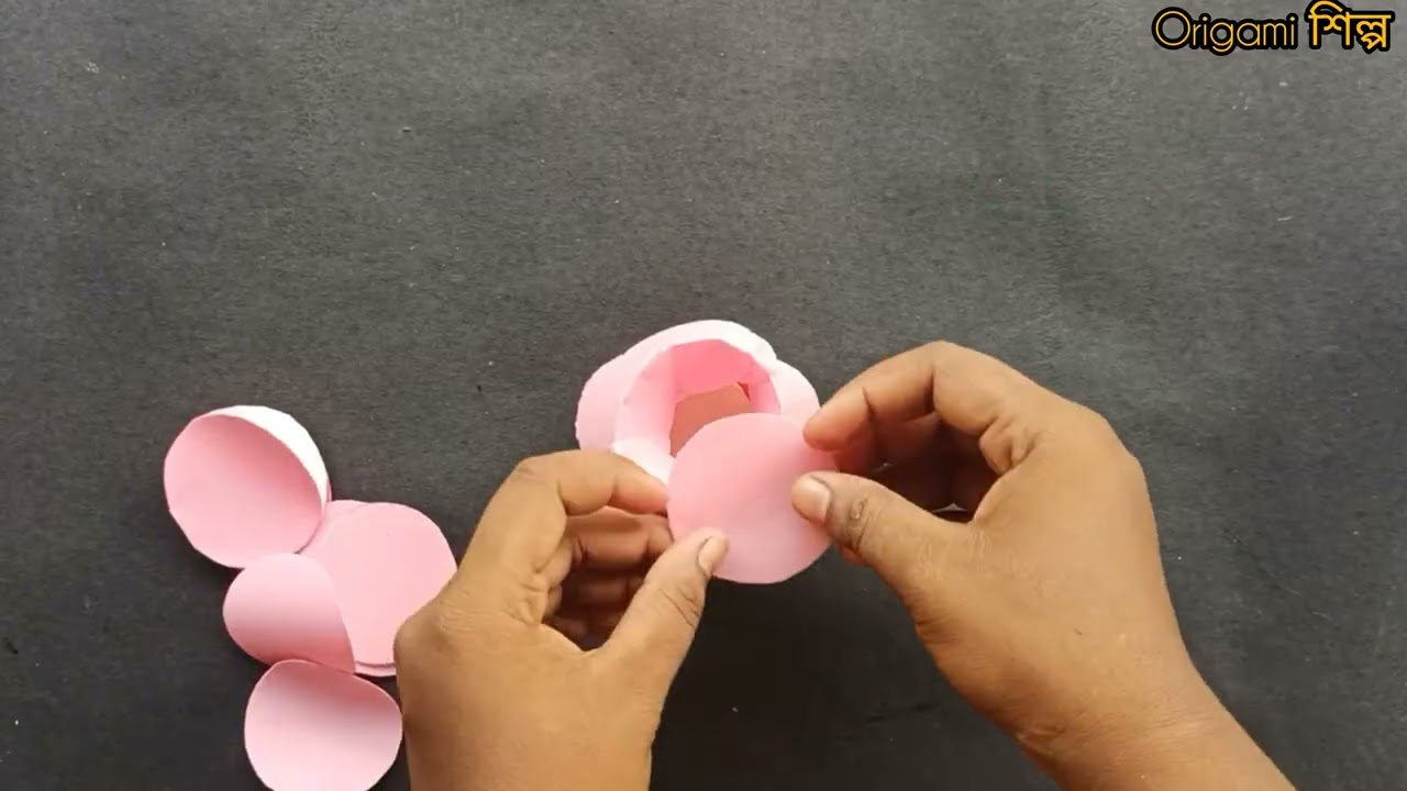 Easy Paper Rose Craft Ideas #papercraft #rosecraft  #diy #crafts #flowerscraft #diypaperflowercraft 