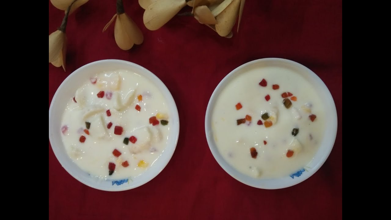 Fruit raita recipe / Mixed fruit raita / quick and easy fruit raita /