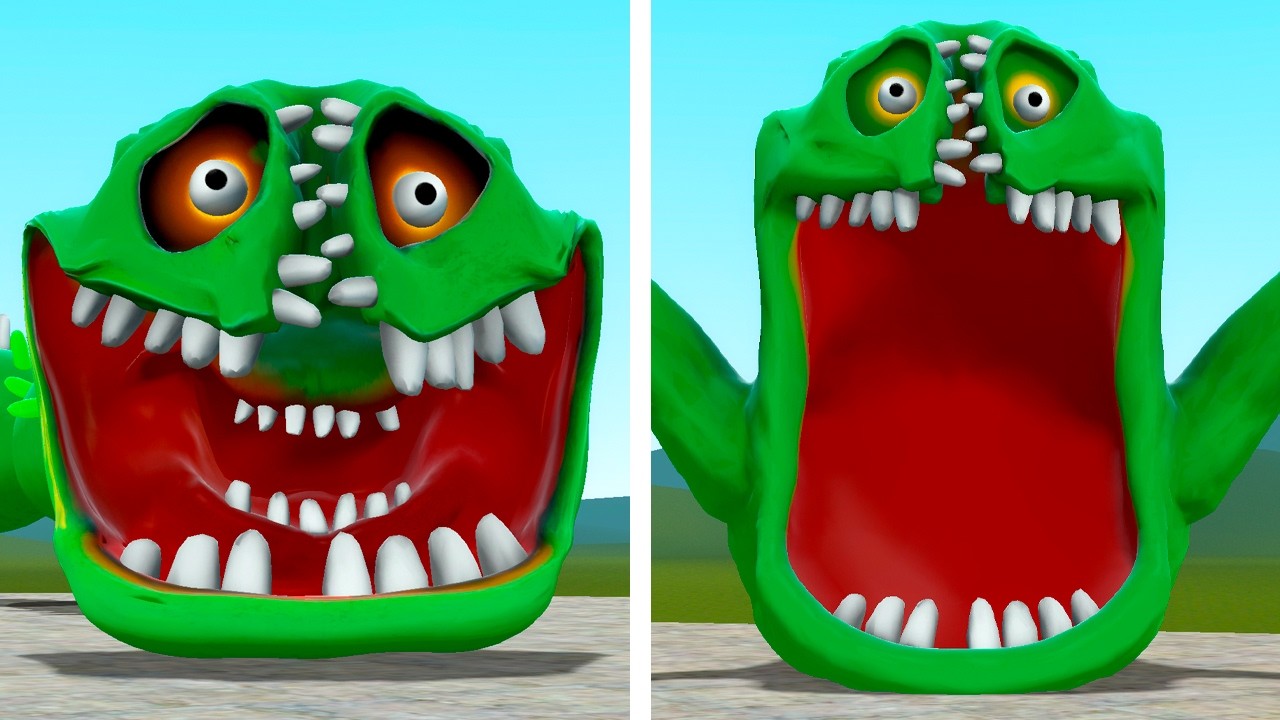 WHAT IF ROBLOX HUNGRY WORM PHASE 3 BECOMES A SEA EATER MONSTER In Garry's Mod!