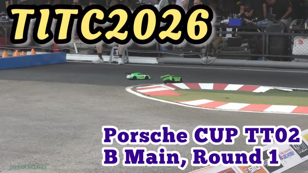 【TITC2026】ポルシェカップ TAMIYA TT02クラス 決勝Bメイン 第1ラウンド【Thailand International Touring Car Championship2026】