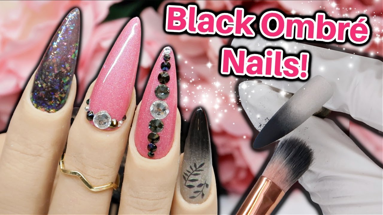 HOW TO OMBRÉ WITH PIGMENTS ON NAILS! | Magpie Beauty Nail Art