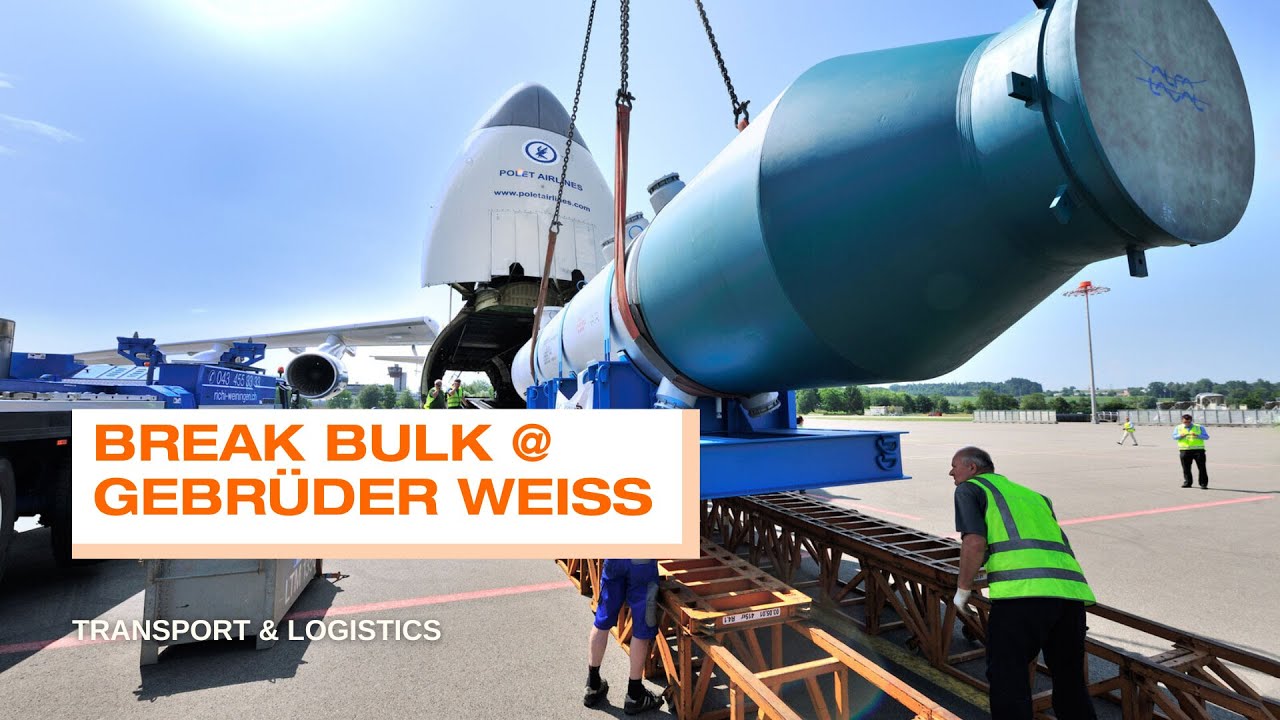 Projects &  Break Bulk special transport at Gebrüder Weiss